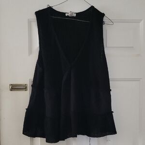 Torrid Festi Black Sleeveless Tank Top